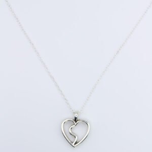 Signature "S" Heart Necklace